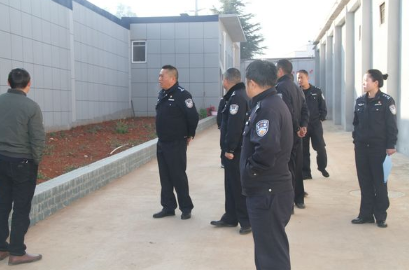 鹽源縣副縣長、公安局局長杜露一行到鹽源縣新建拘留所調(diào)研