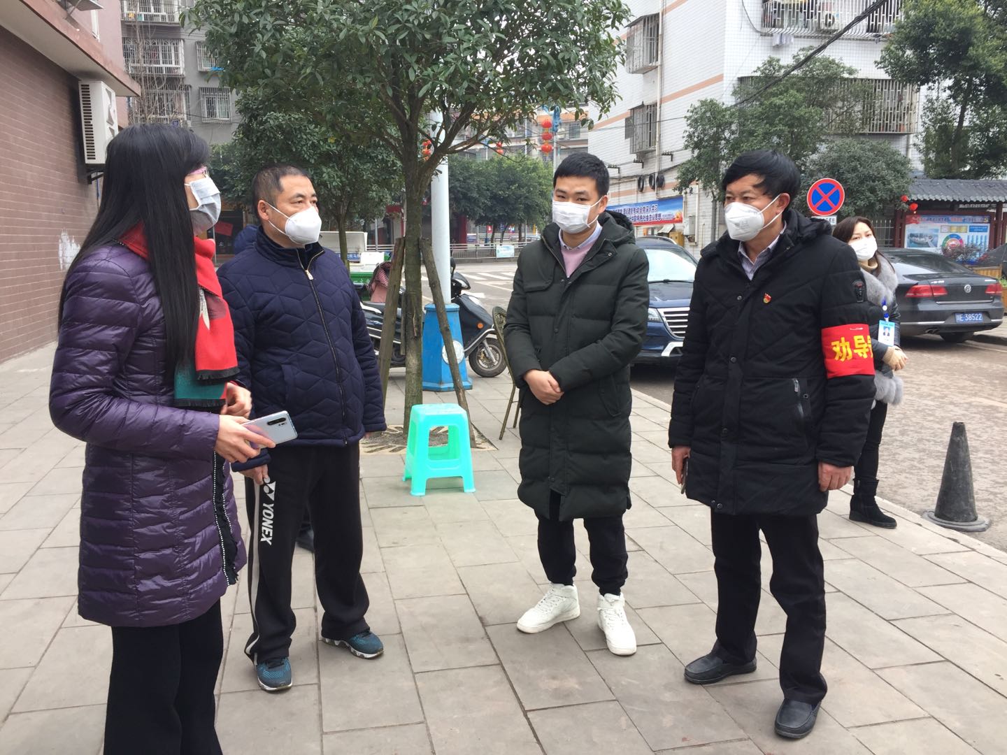 院長謝杰到云龍鎮指導（郭紅 攝）.jpg