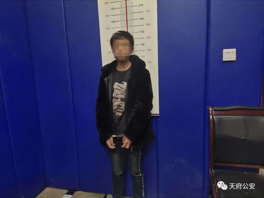 14歲的慣偷少年落網了