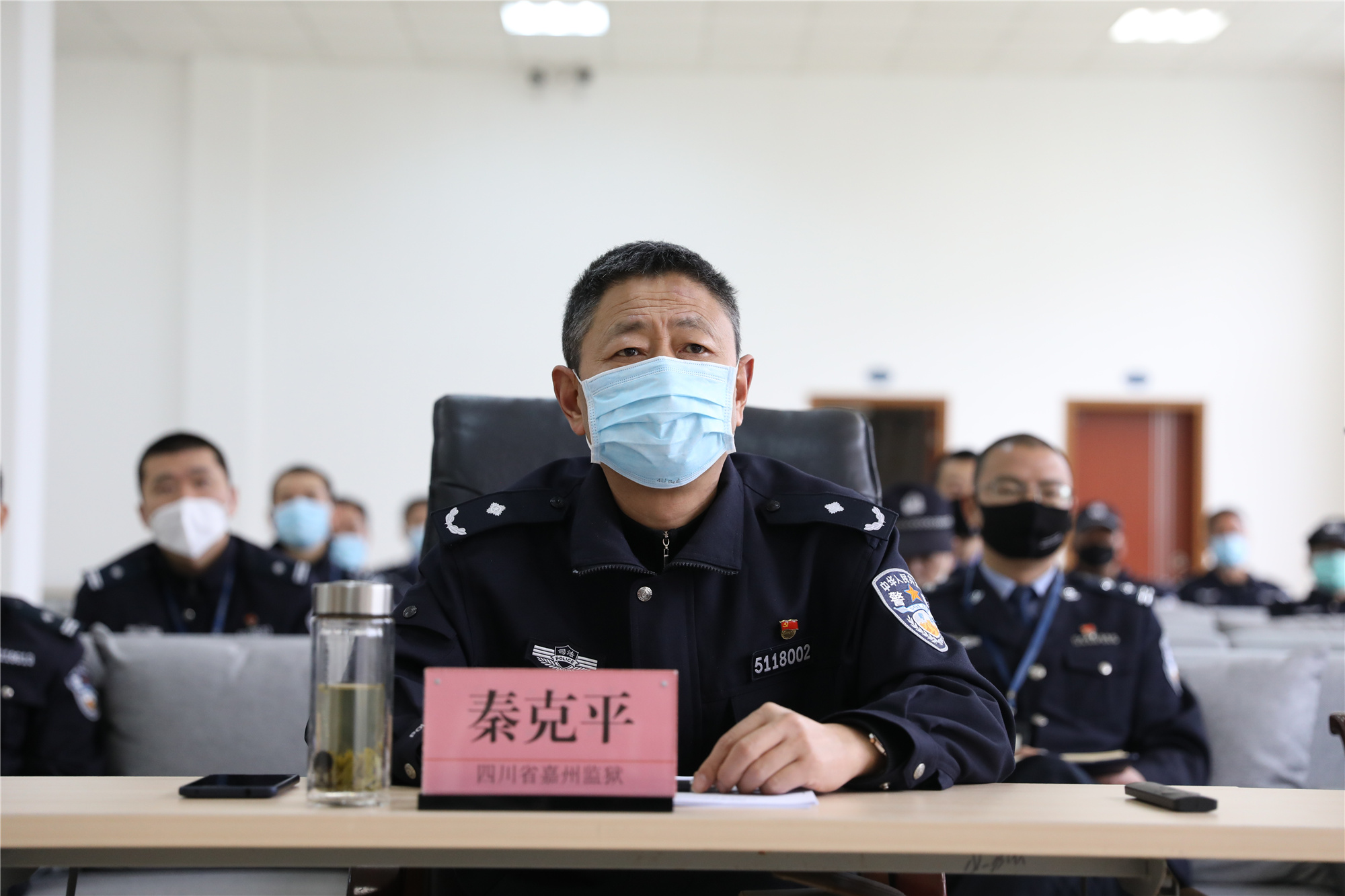 秦克平代表監獄黨委作2020年監獄工作報告.JPG