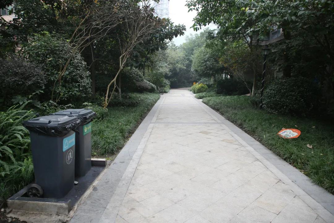 小區(qū)垃圾桶規(guī)范設(shè)置 定時(shí)清理.jpg