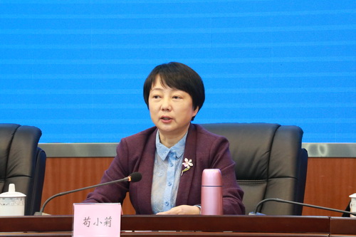 市委常委、組織部部長茍小莉講話.JPG