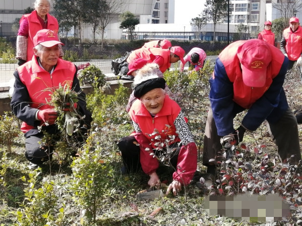 89歲的袁素珍（中）參與志愿活動.jpg