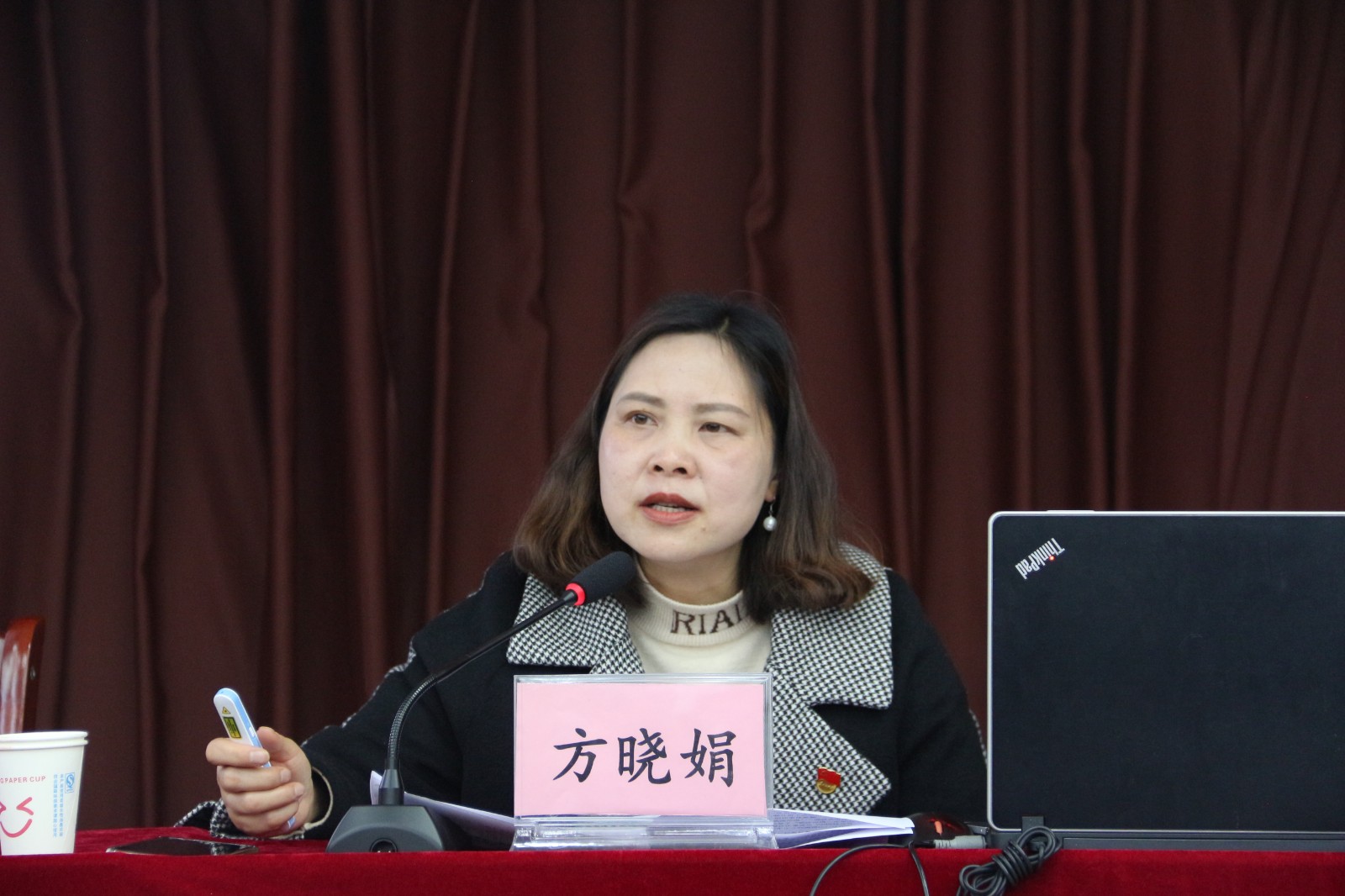 ② 筠連中學黨委委員、副校長、筠連縣縣委宣講團講師方曉娟.JPG