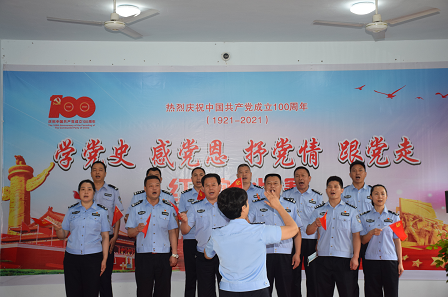 資陽(yáng)市強(qiáng)戒所舉辦紅歌賽 慶祝建黨百年