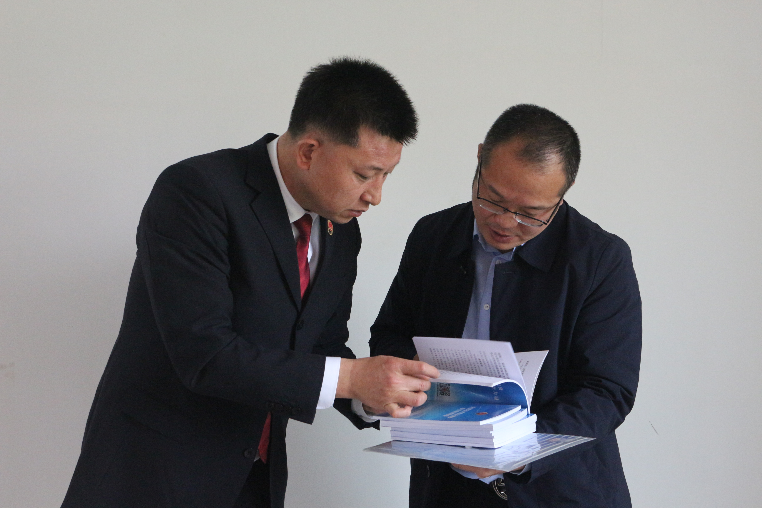 為企業(yè)送去《服務(wù)民營(yíng)經(jīng)濟(jì)典型案例》.JPG